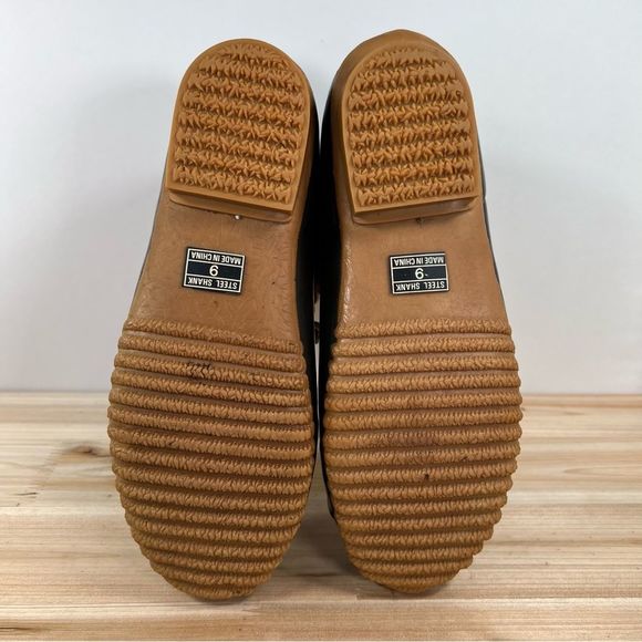 Steel Shank Duck Boots waterproof Thermolite insulated womens size 9 Brown Black - Picture 6 of 11